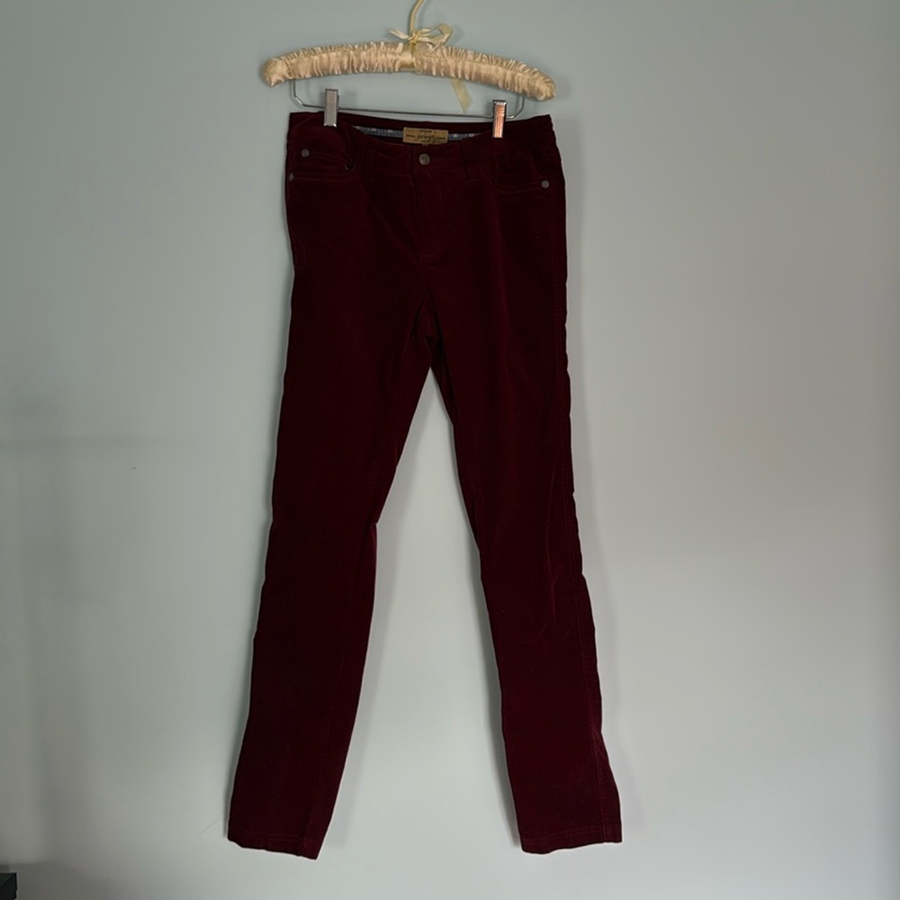 Dubarry of Ireland Honeysuckle Pincord Skinny Jeans in Merlot
